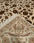 Tapis en laine style afghan 55 x 146 cm