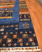 Sultani Hand-Knotted Wool Rug 6' x 8'