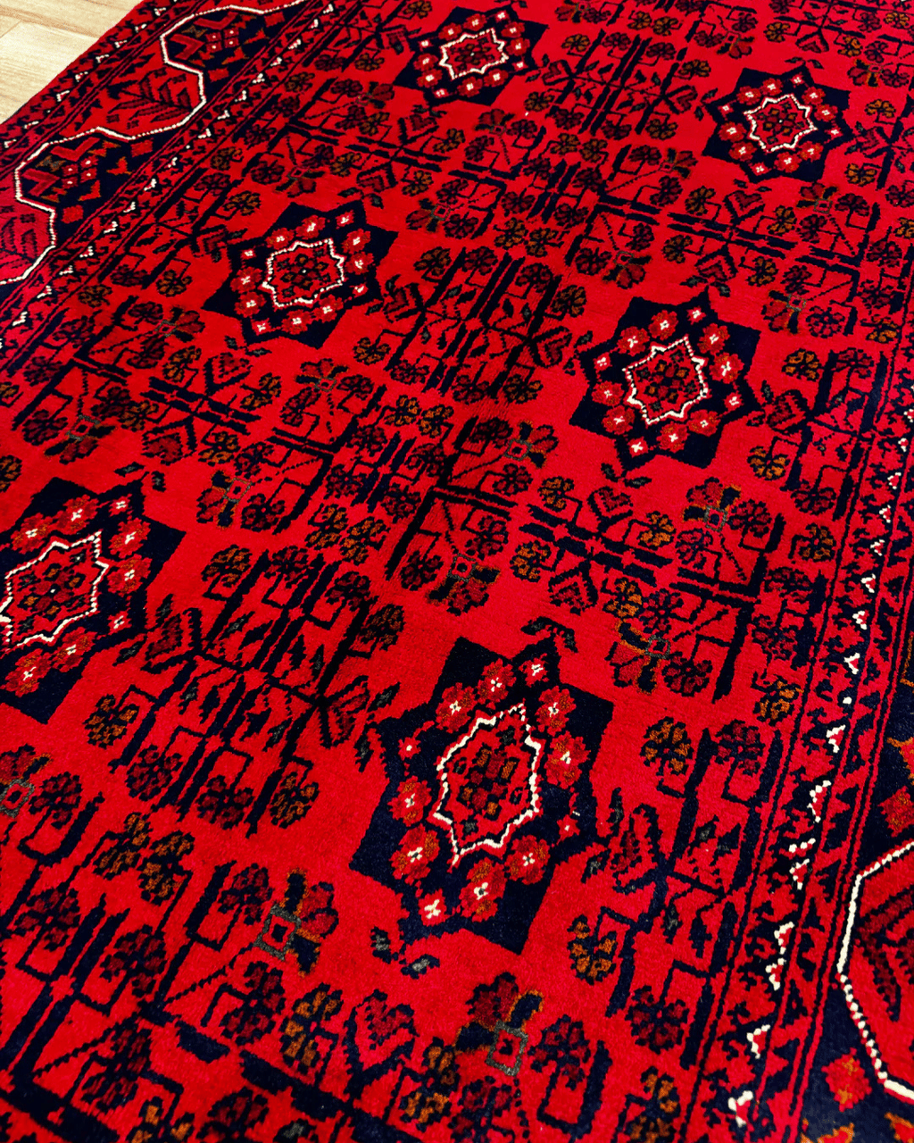 Wolle im afghanischen Stil 1,8x4,8ft – 55x146cm