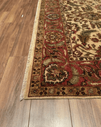 Ushak Hand-Knotted Wool Rug 6' x 9'