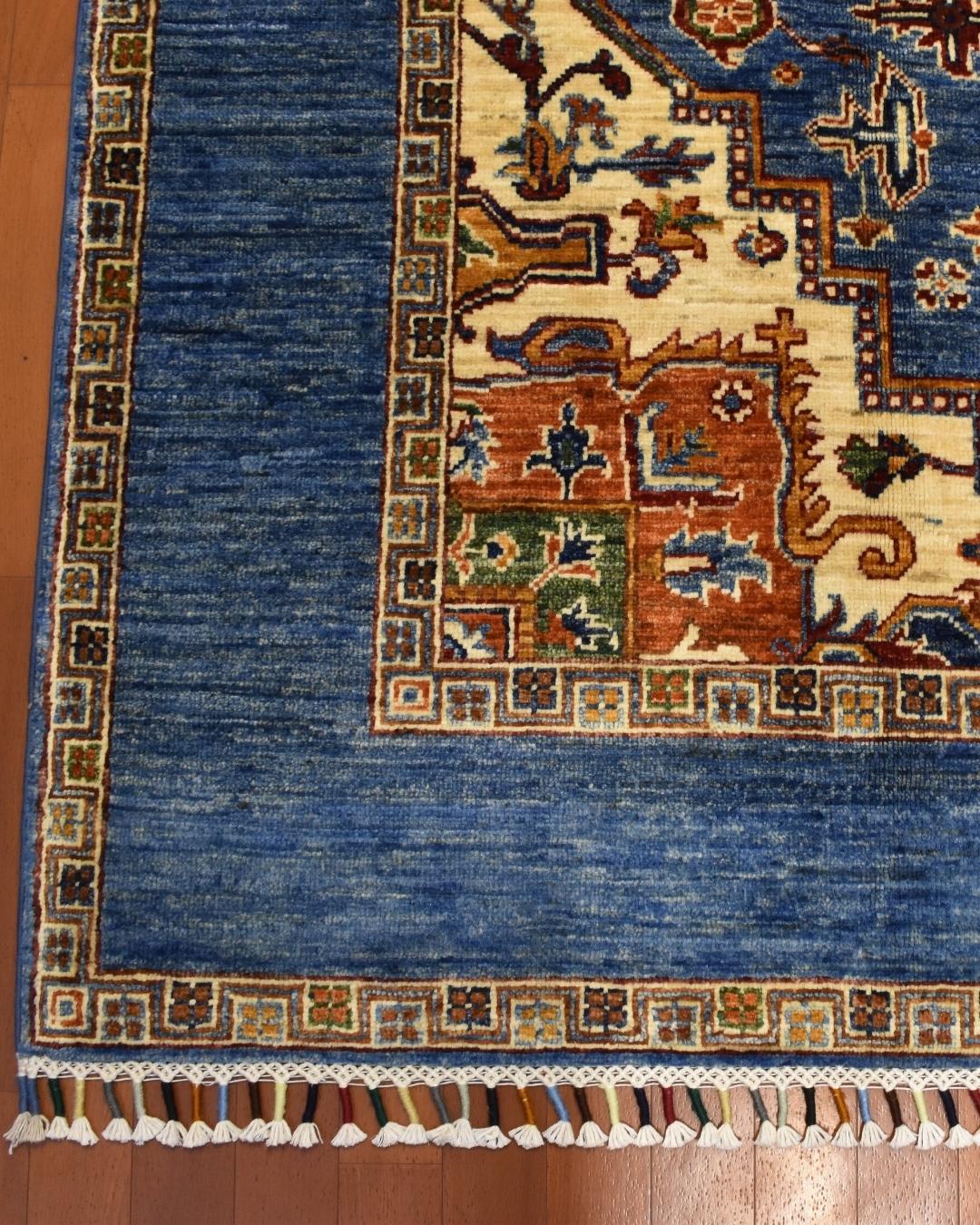 Sultani Hand-Knotted Wool Rug 5' x 6' 95"