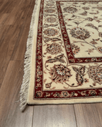 Ottoman Elegance Hand-Knotted Wool Rug 5' 8" x 8' 7"