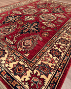 Shirvan Hand-Knotted Wool Rug 4' 9" x 6' 3"