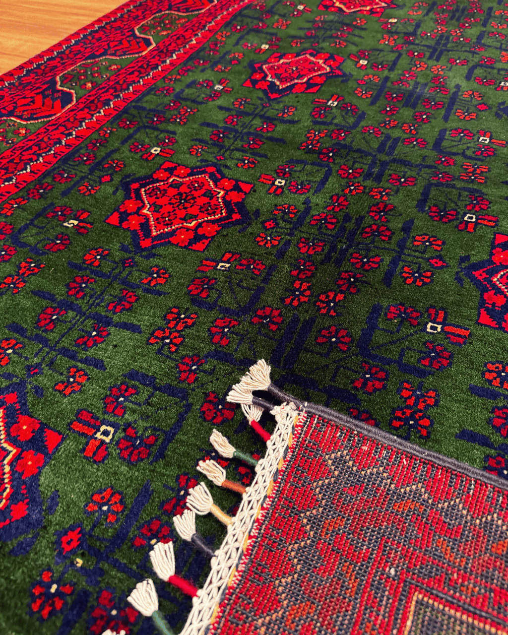 Wolle im afghanischen Stil 1,8x4,8ft – 55x146cm