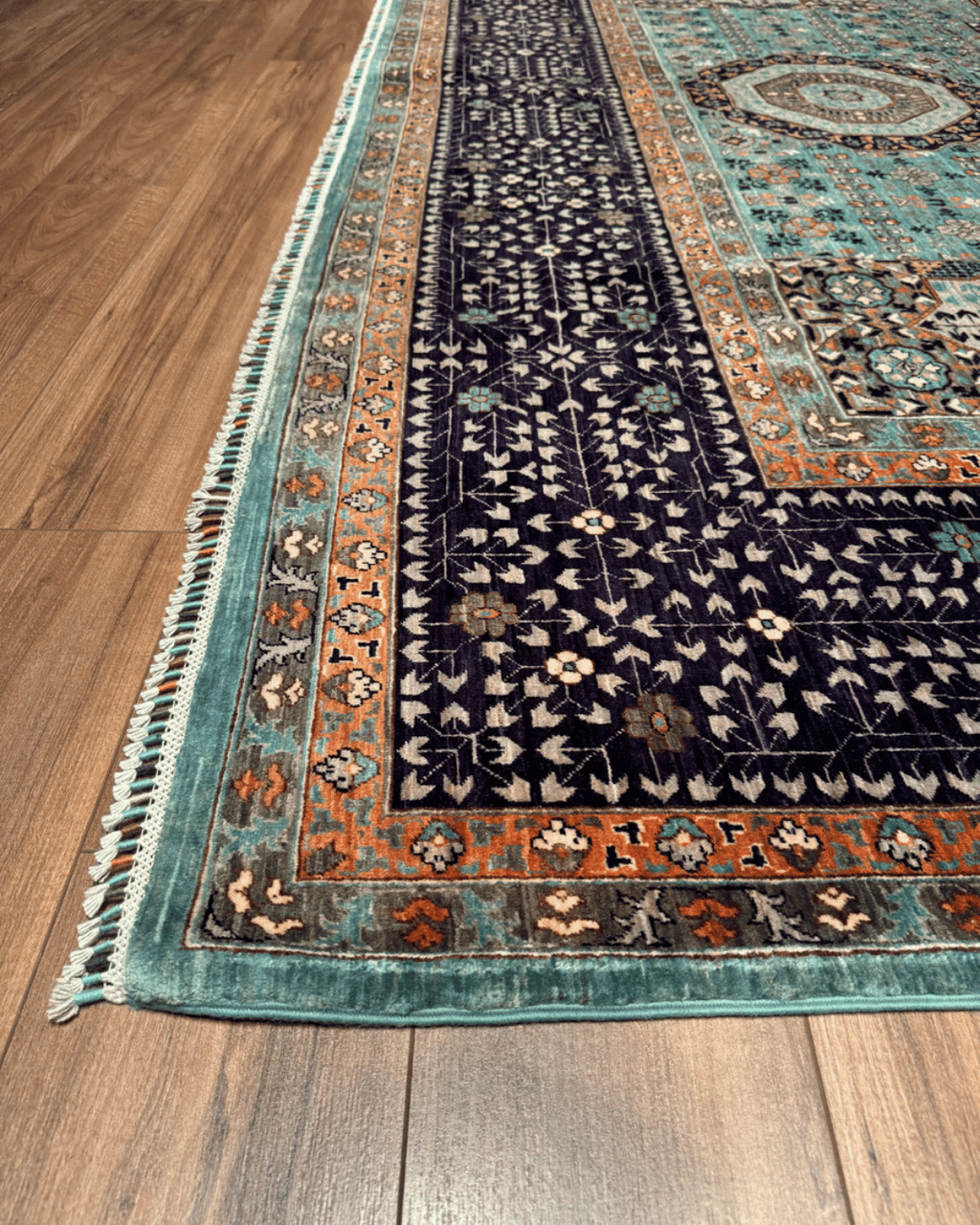 Mamluk Hand-Knotted Wool Rug 10' 2" x 13' 7"