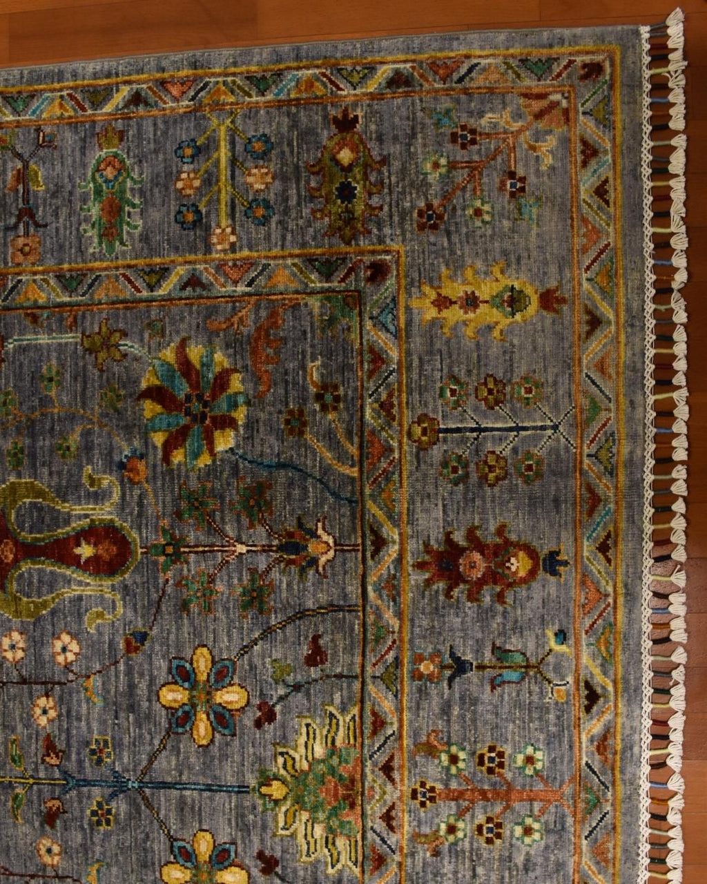 Sultani Hand-Knotted Wool Rug 6' x 8'