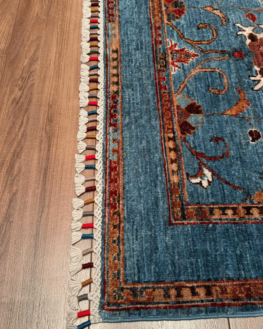 Sultani Hand-Knotted Wool Rug 3' 3" x 4' 9"