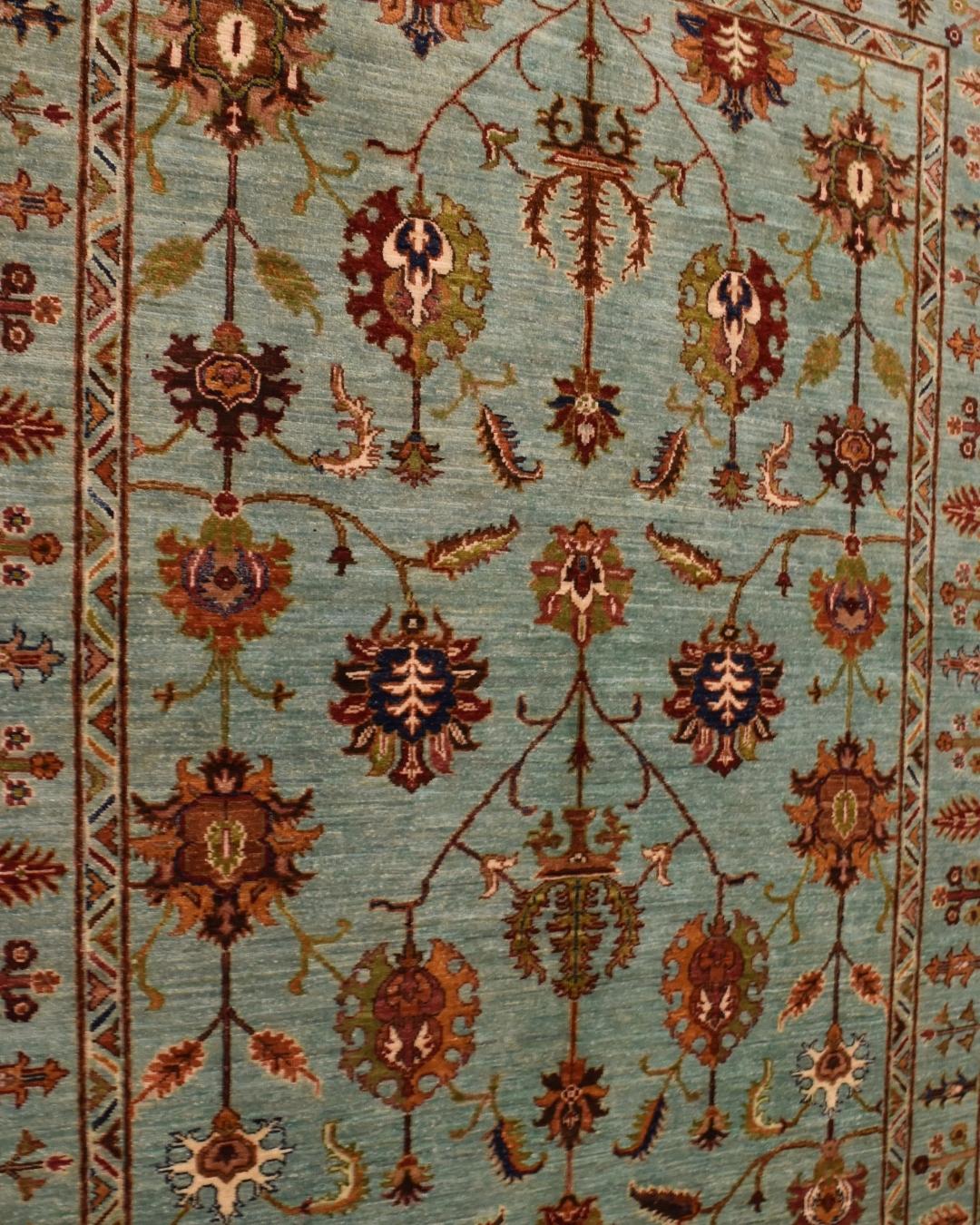 Sultani Hand-Knotted Wool Rug 5' x 6' 8"