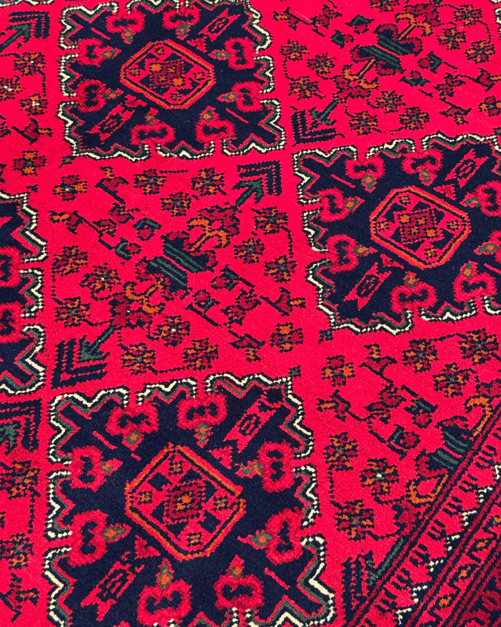 Wolle im afghanischen Stil 1,8x4,8ft – 55x146cm