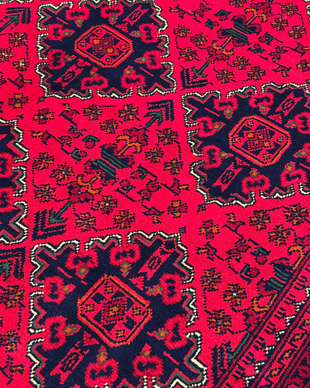 Wolle im afghanischen Stil 1,8x4,8ft – 55x146cm