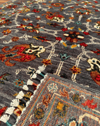 Sultani Hand-Knotted Wool Rug 4' x 6'