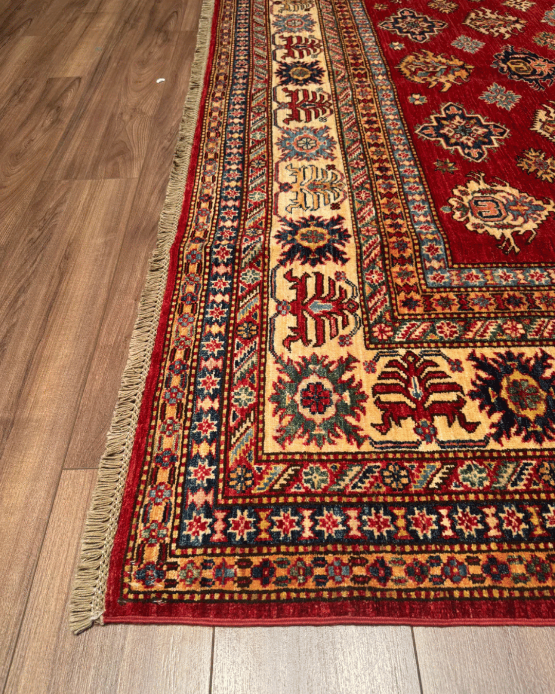 Shirvan Hand-Knotted Wool Rug 8' x 10'