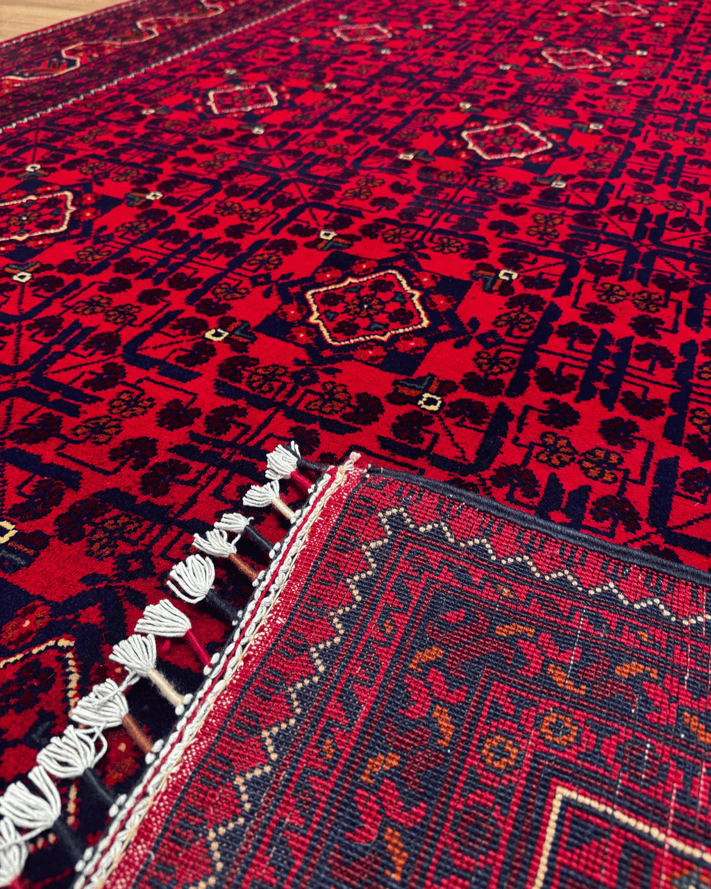 Wolle im afghanischen Stil 1,8x4,8ft – 55x146cm