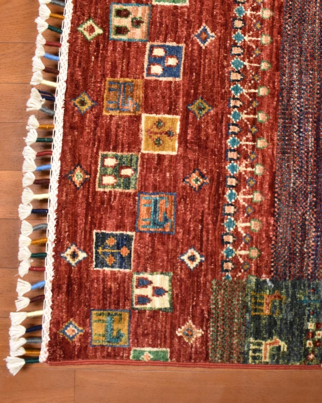 Sultani Hand-Knotted Wool Runner 2' 6" x 8' 8"