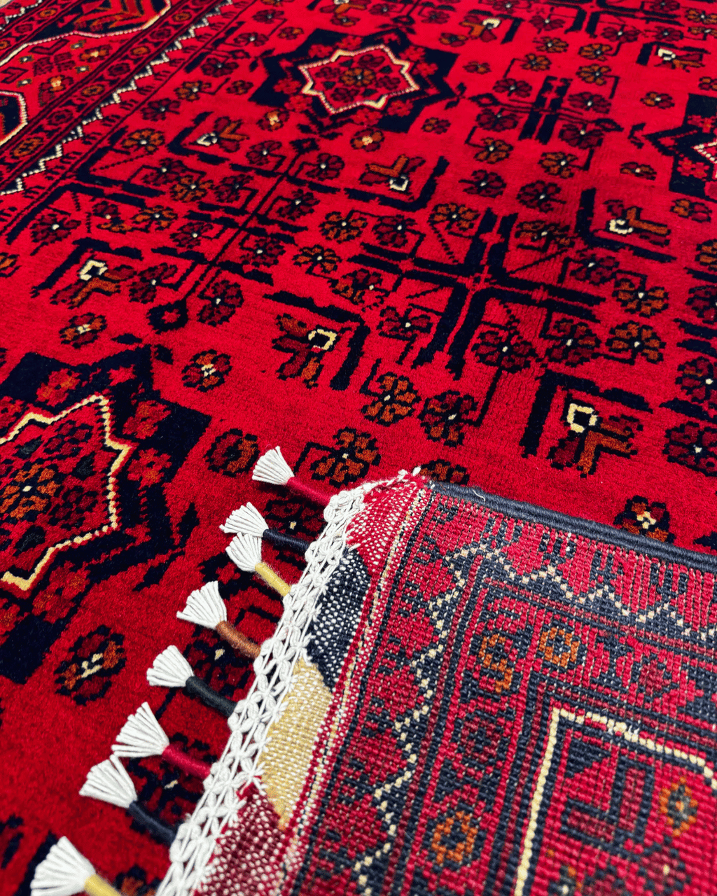 Wolle im afghanischen Stil 1,8x4,8ft – 55x146cm