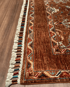 Sultani Hand-Knotted Wool Rug 4' x 6'