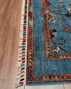 Sultani Hand-Knotted Wool Rug 3' 4" x 5' 2"