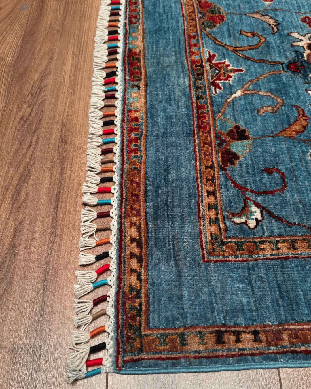 Sultani Hand-Knotted Wool Rug 3' 4" x 5' 2"