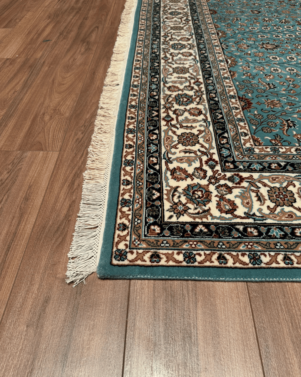 Hereke Hand-Knotted Wool Rug 5' 8" x 8' 1"