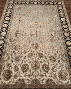 Tapis en laine style afghan 55 x 146 cm