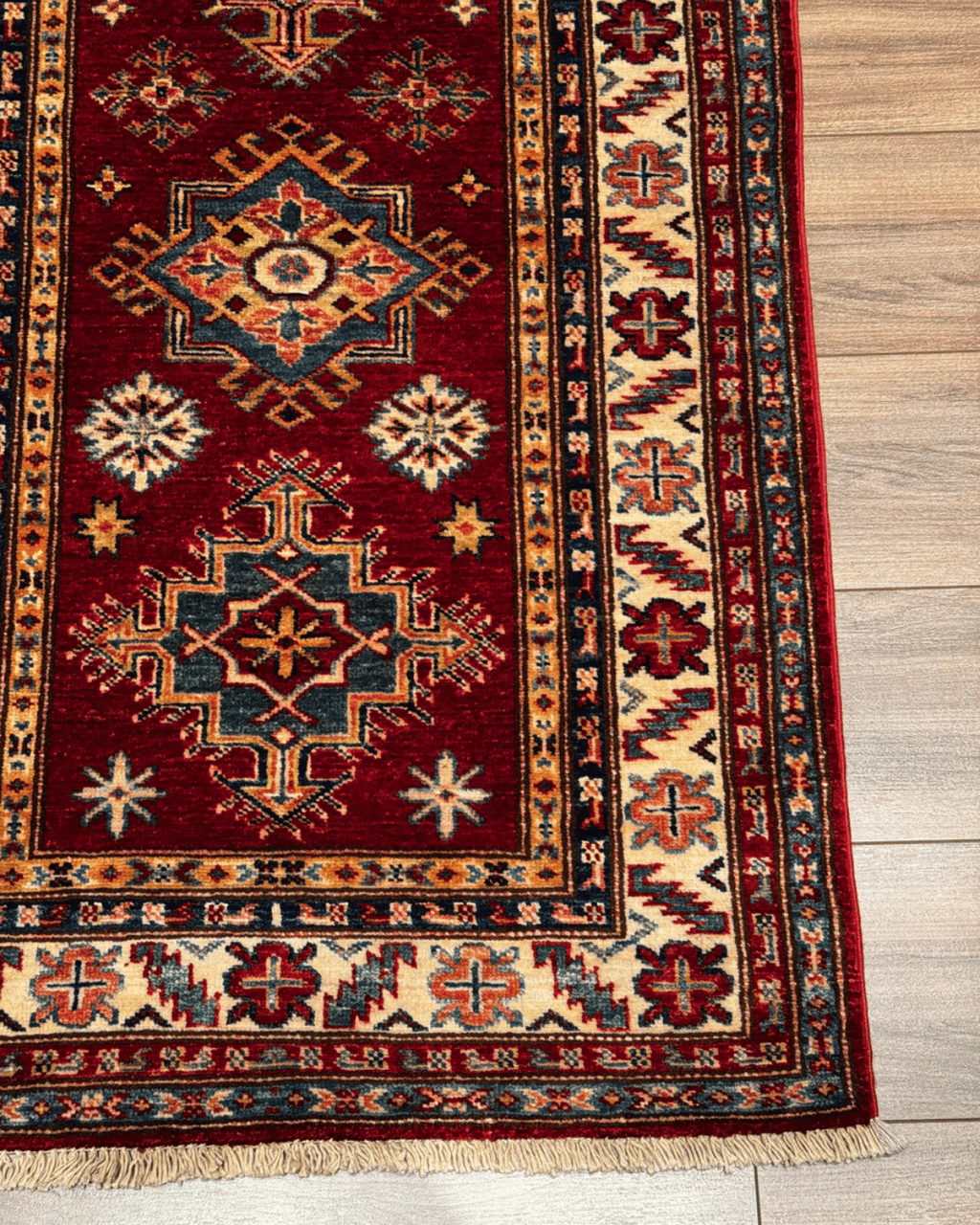 Shirvan Hand-Knotted Wool Runner 2' 6" x 10' 8"