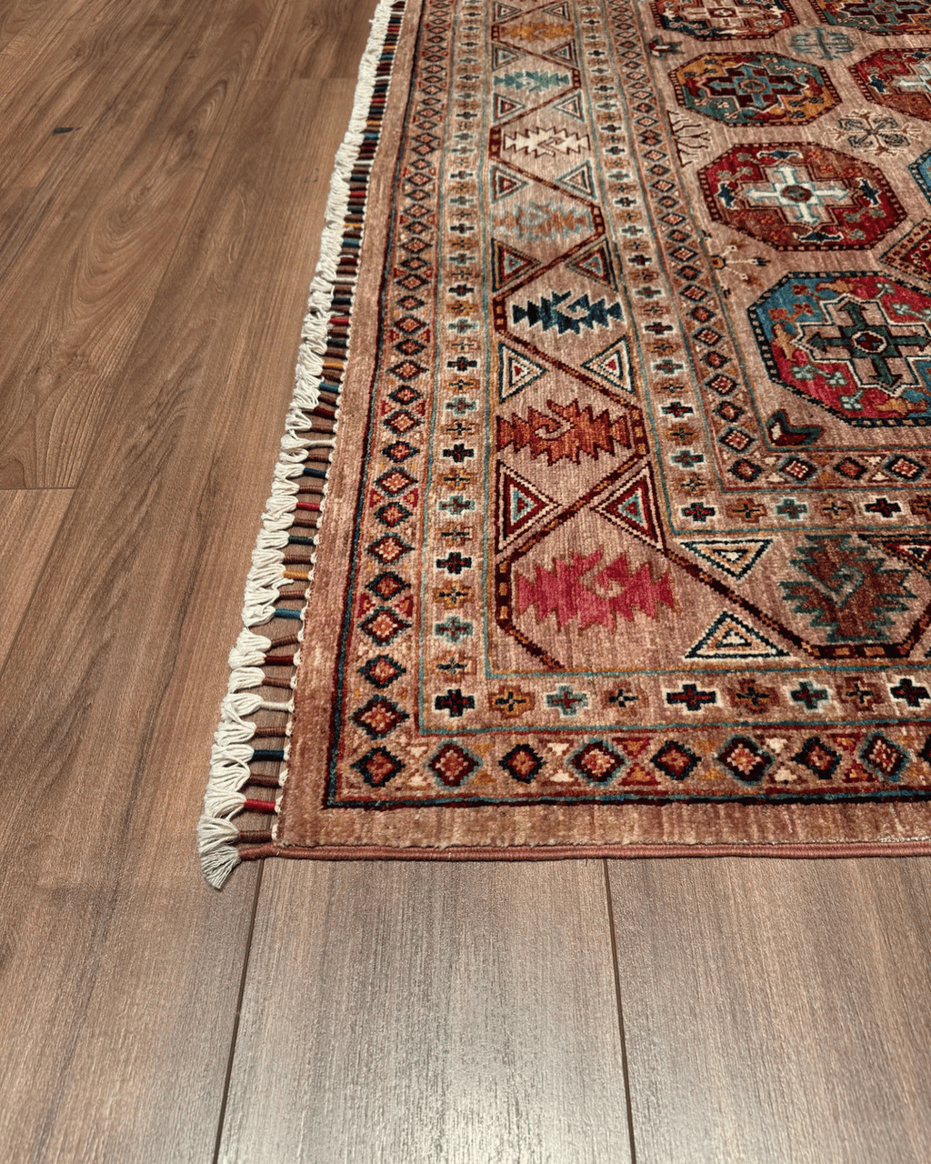 Veziri Hand-Knotted Wool Rug 5' 8" x 8' 2"