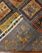 Sultani Hand-Knotted Wool Rug 4' x 6'