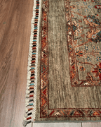 Sultani Hand-Knotted Wool Rug 3' 4" x 5' 2"
