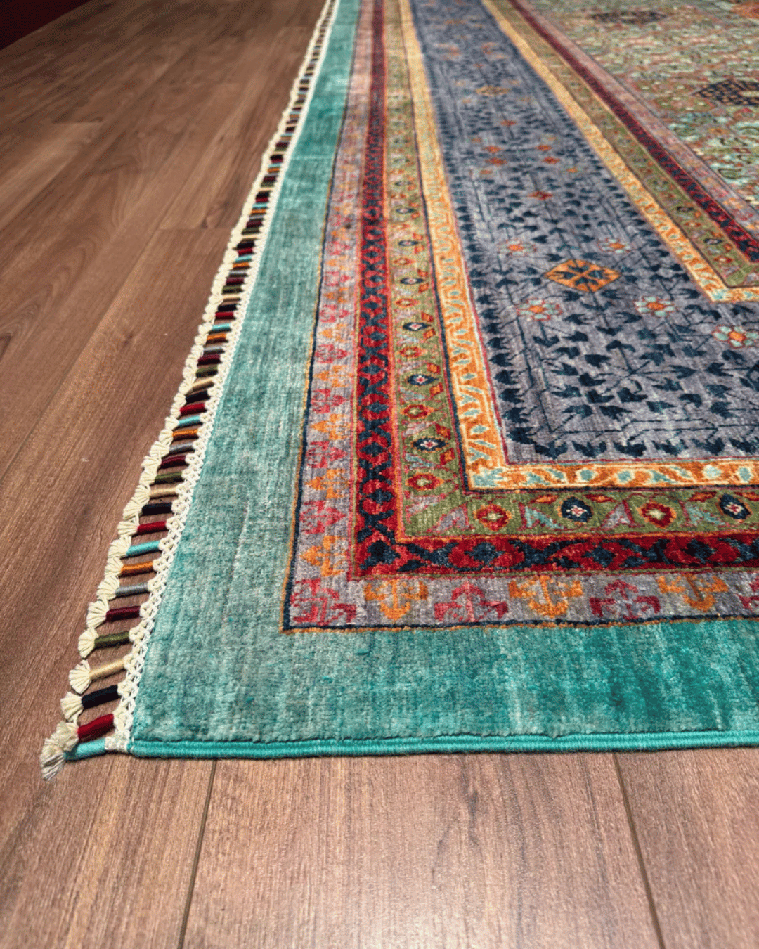 Mamluk Hand-Knotted Wool Rug 13' 1" x 16' 3"