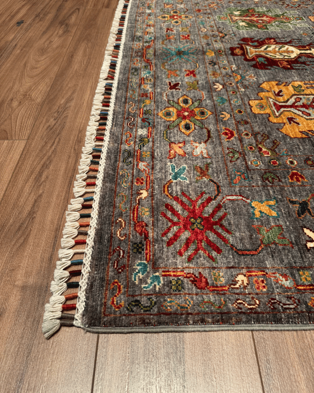 Wolle im afghanischen Stil 1,8x4,8ft – 55x146cm