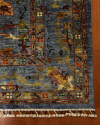 Sultani Hand-Knotted Wool Rug 5' 8" x 7' 7"