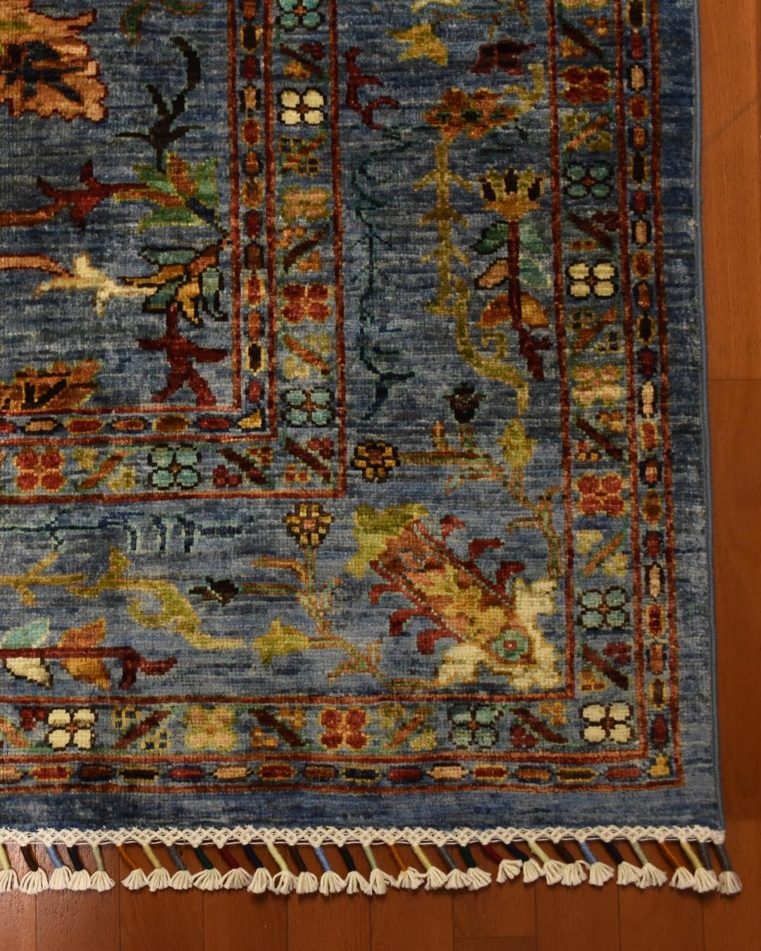 Sultani Hand-Knotted Wool Rug 5' 8" x 7' 7"