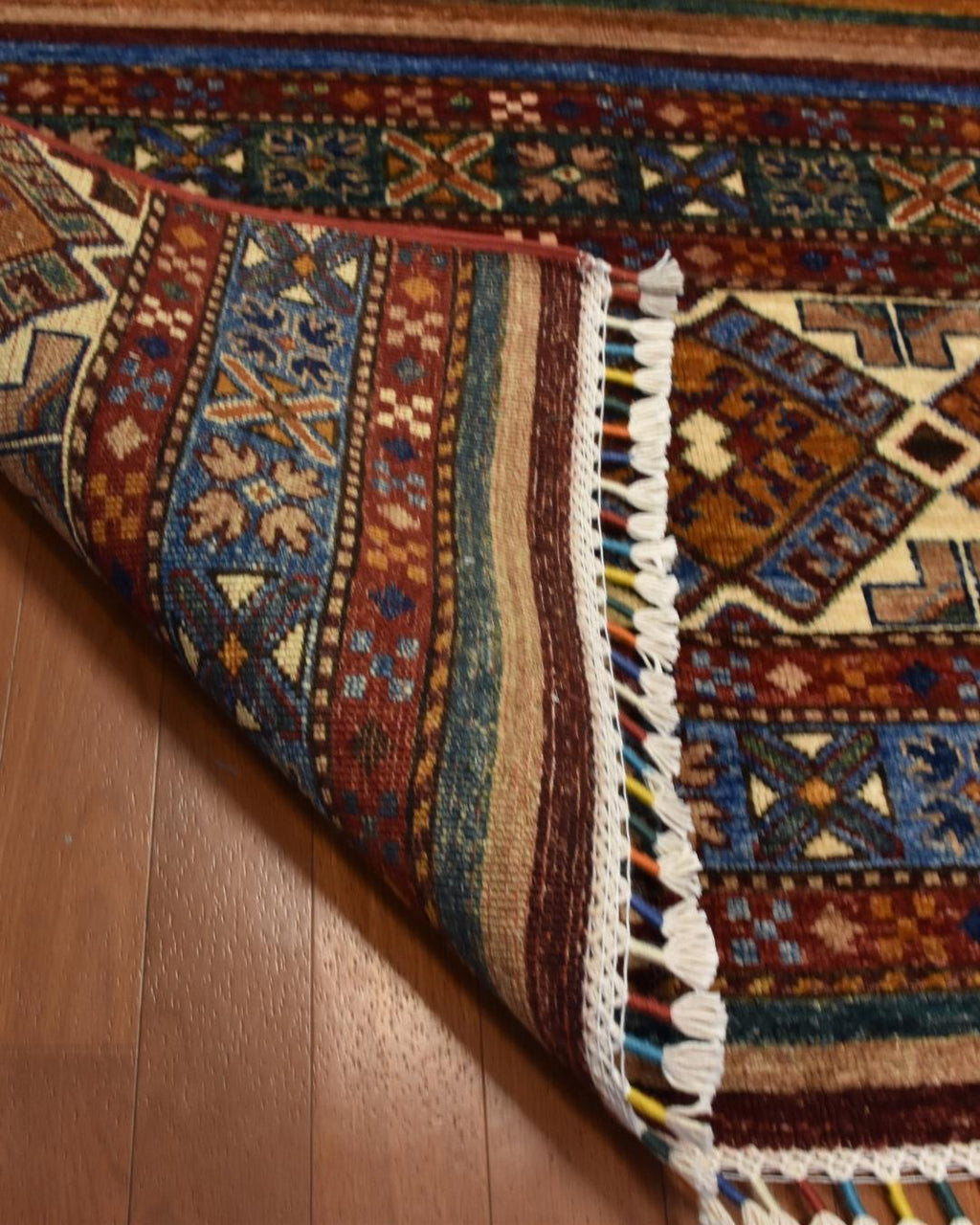 Sultani Hand-Knotted Wool Rug 5' x 6' 6"