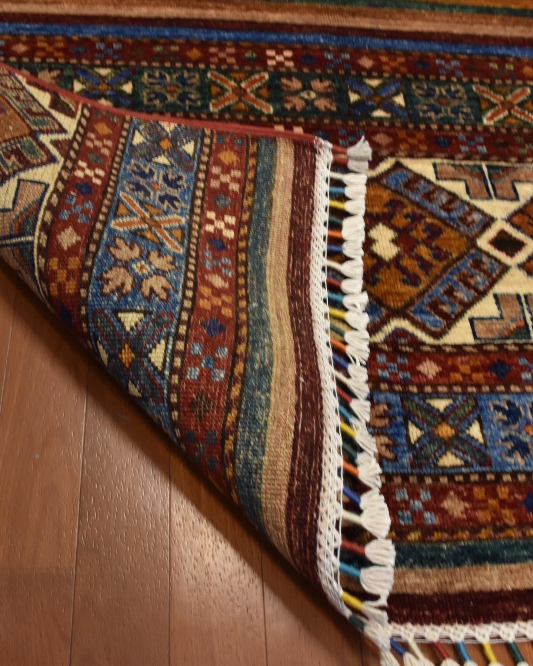 Sultani Hand-Knotted Wool Rug 5' x 6' 6"