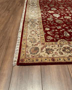 Tapis en laine style afghan 55 x 146 cm