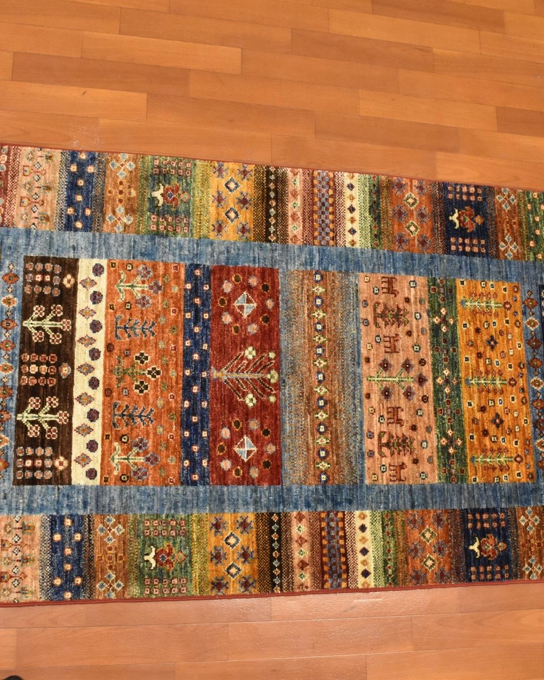 Sultani Hand-Knotted Wool Runner 2' 6" x 8' 3"
