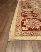 Ushak Hand-Knotted Wool Rug 8' x 11'