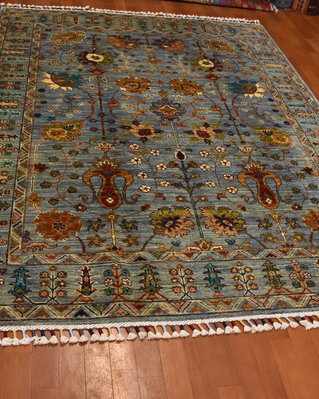 Sultani Hand-Knotted Wool Rug 153x201 cm 3.10 m² | 5x7 ft