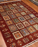 Sultani Hand-Knotted Wool Rug 5' x 6' 9"