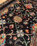 Sultani Hand-Knotted Wool Rug 4' x 6'