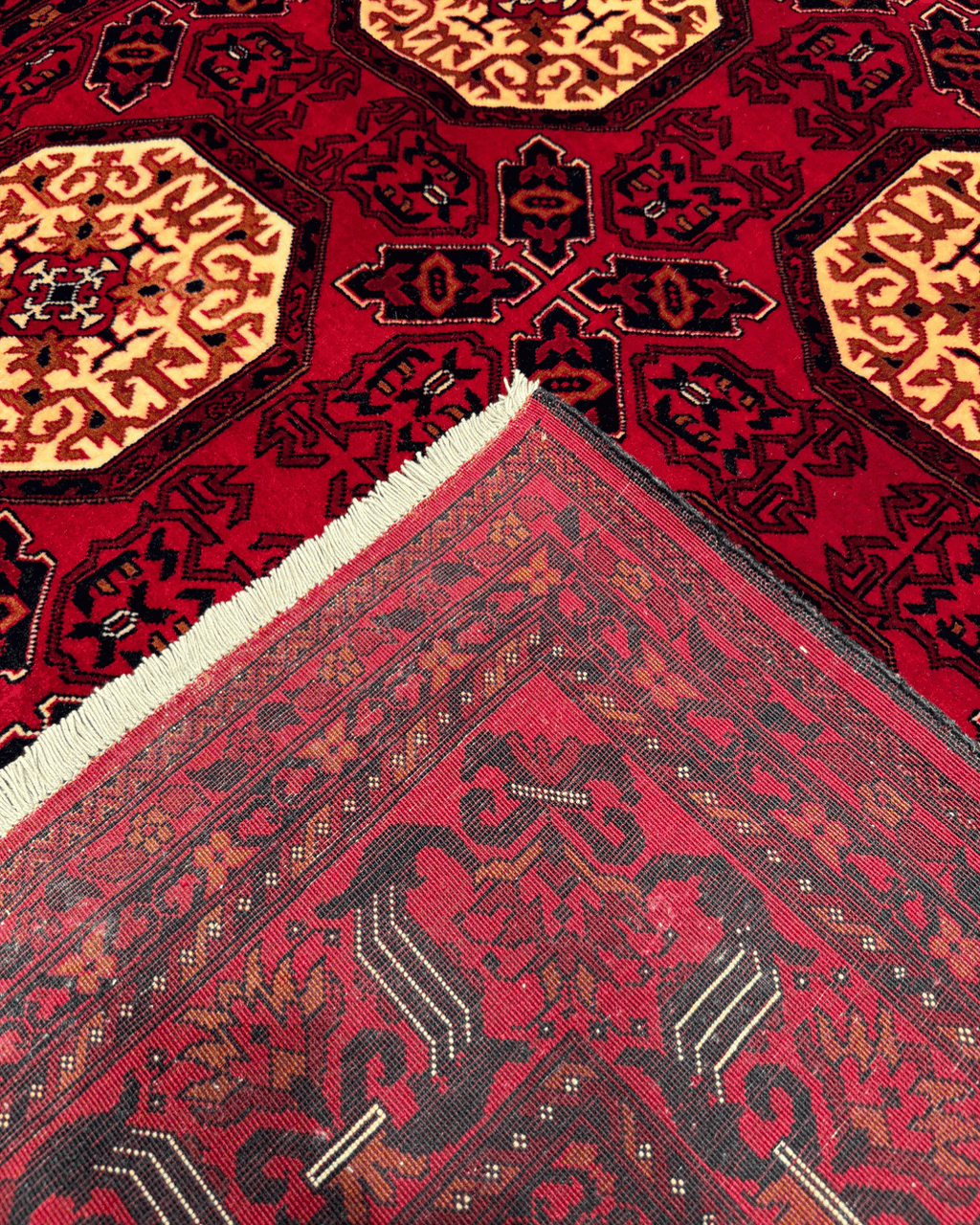 Wolle im afghanischen Stil 1,8x4,8ft – 55x146cm