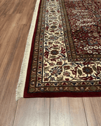 Hereke Hand-Knotted Wool Rug 6' 5" x 9' 5"