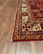 Shirvan Hand-Knotted Wool Rug 6' x 8'