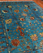 Sultani Hand-Knotted Wool Rug 156x204 cm 3.18 m² | 5x7 ft