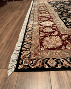 Ottoman Elegance Hand-Knotted Wool Rug 10' 1" x 12' 9"