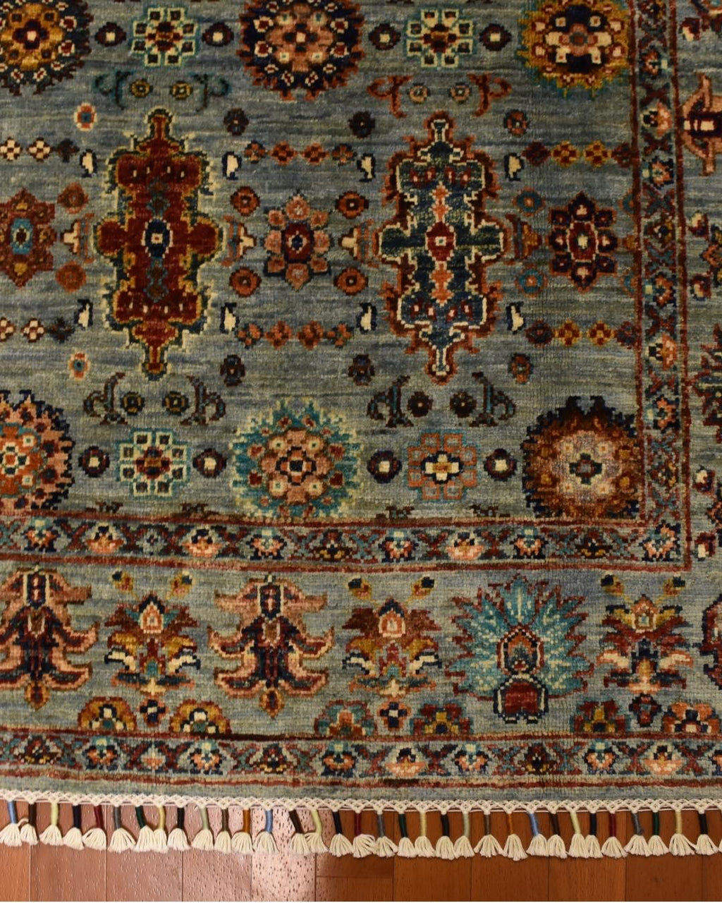 Sultani Hand-Knotted Wool Rug 4' x 6' 4"