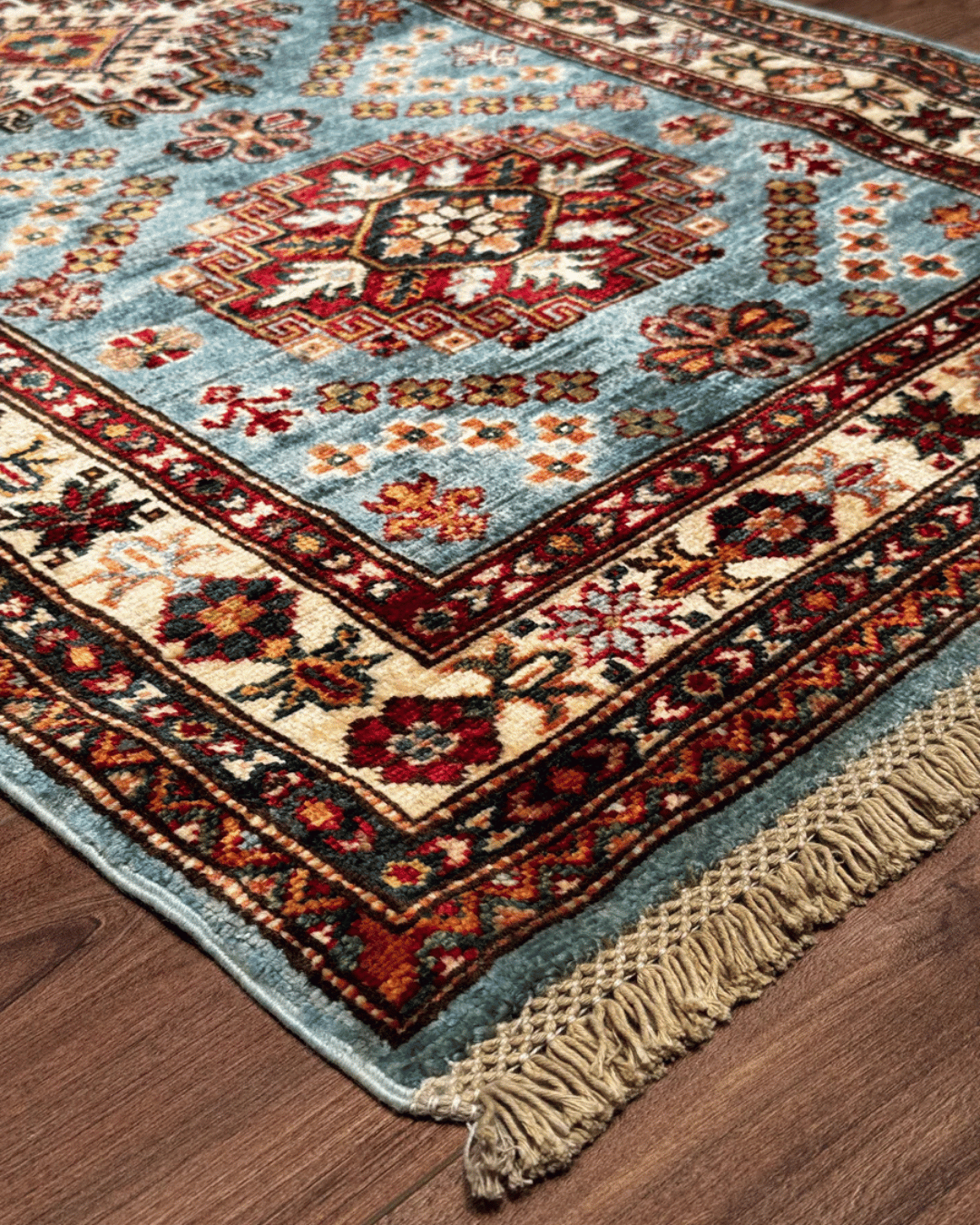 Shirvan Hand-Knotted Wool Runner 2' 7" x 9' 9"