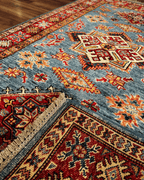 Shirvan Hand-Knotted Wool Rug 3' 1" x 4' 9"