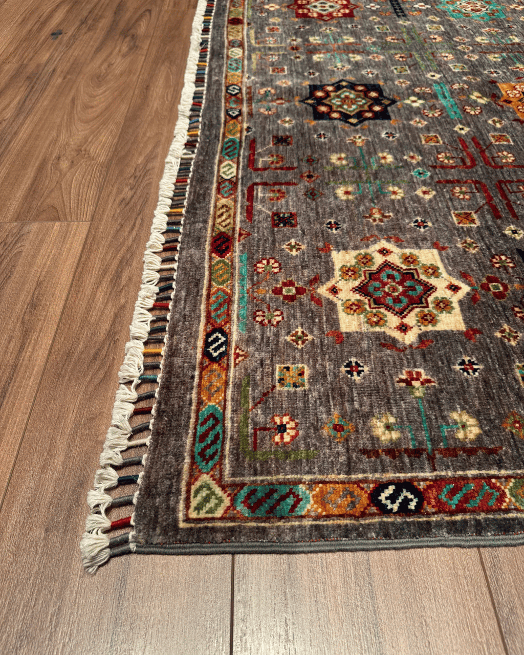 Wolle im afghanischen Stil 1,8x4,8ft – 55x146cm