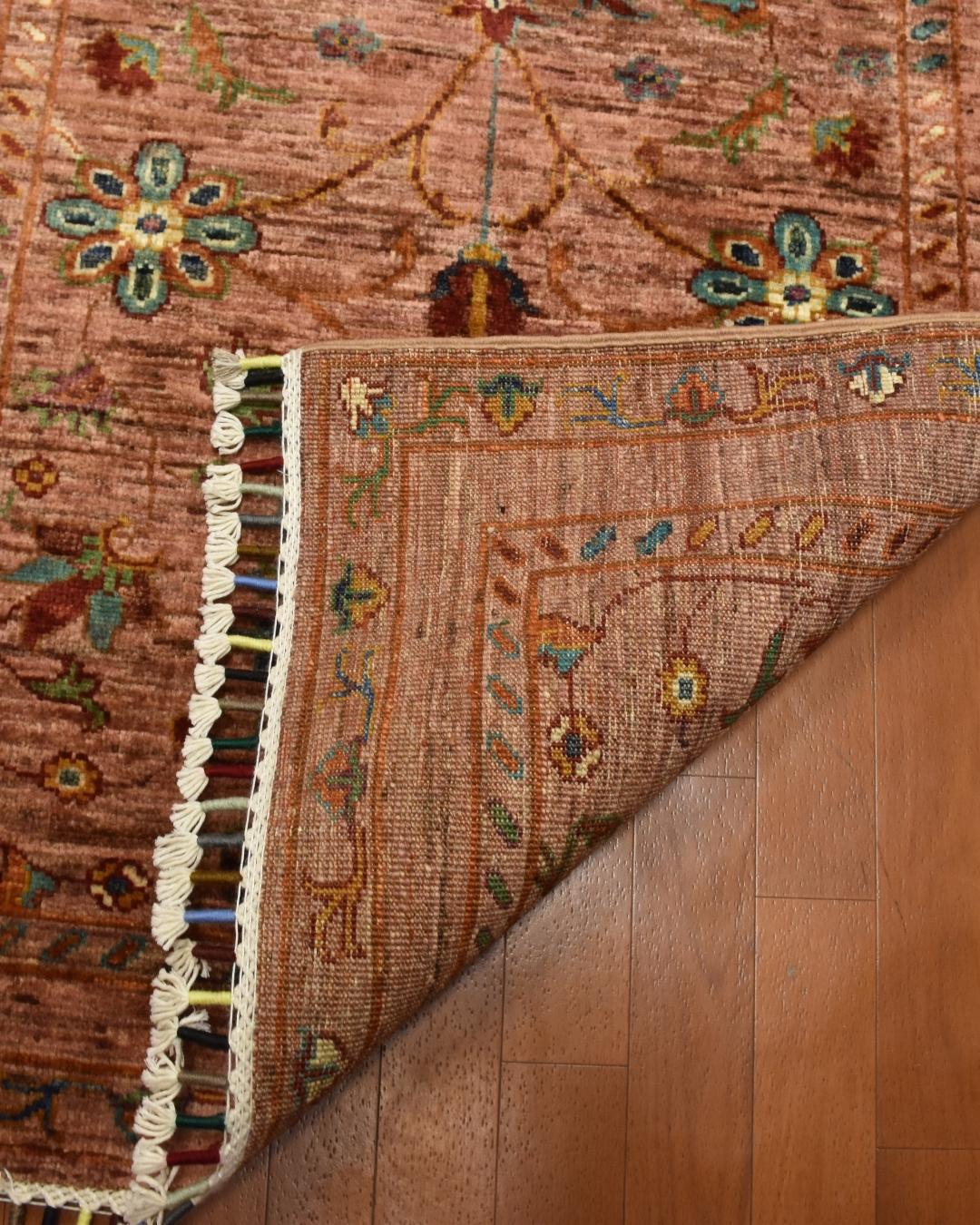 Sultani Hand-Knotted Wool Runner 2' 4" x 6' 5"